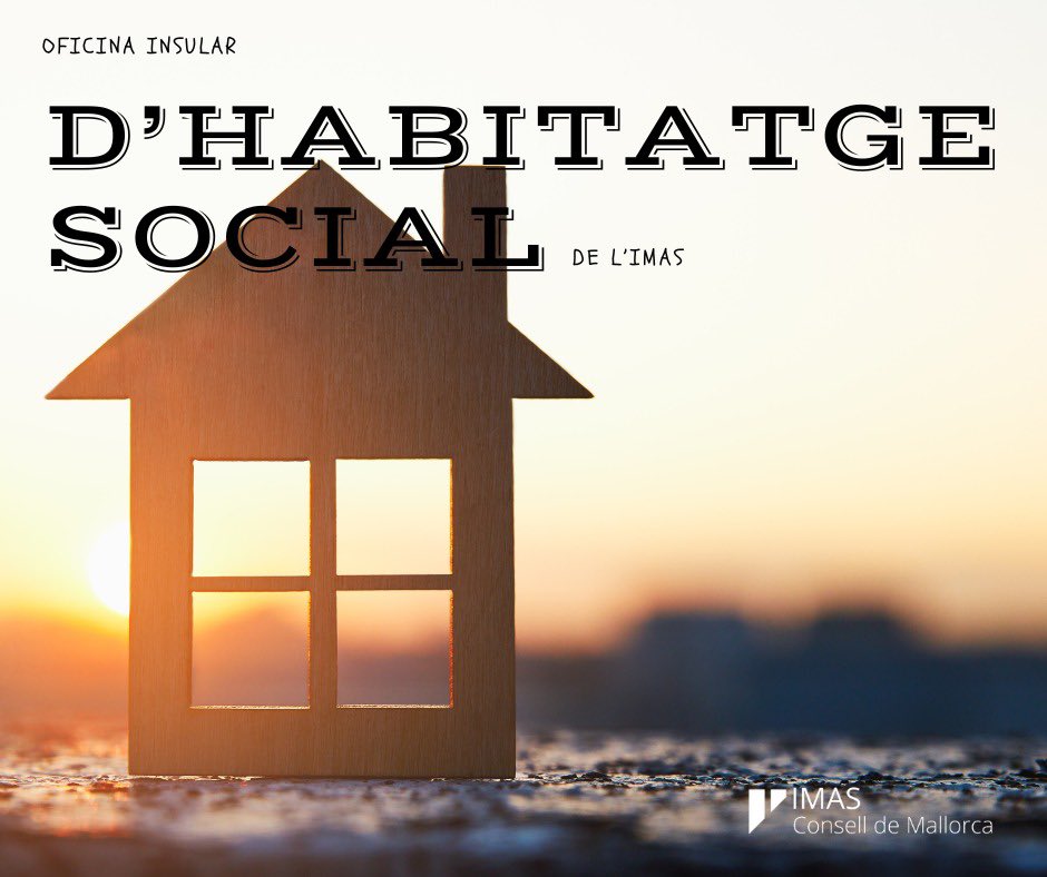 🏠 Quan l’habitatge es complica, no estàs tot sol/a.

📌 A l’Oficina Insular d’Habitatge Social t’ajudam amb:

✔️ lectura de factures i eficiència energètica
✔️ informació sobre drets i ajuts

📞 971 85 62 95
📧 oficinahabitatge@imas.conselldemallorca.net