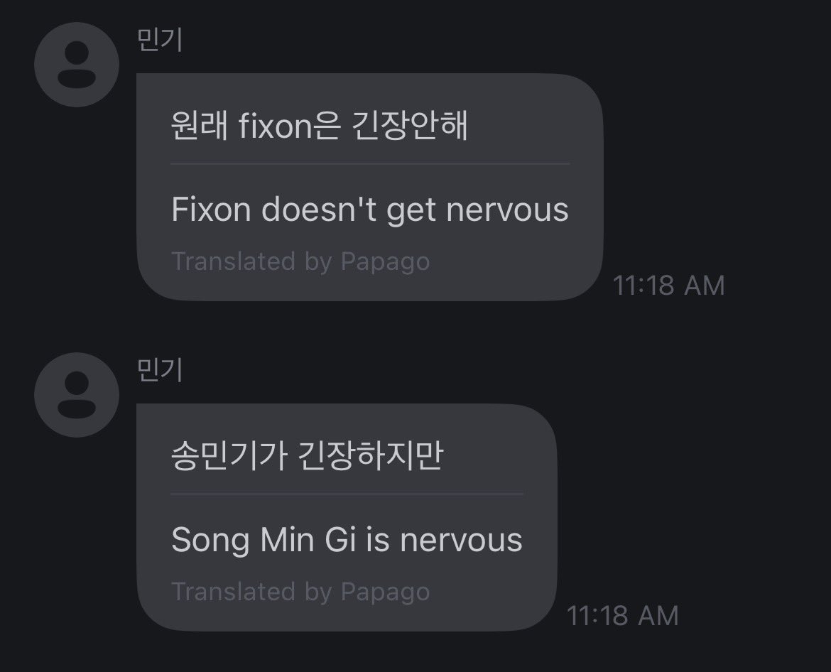 he’s so real for differentiating between those two