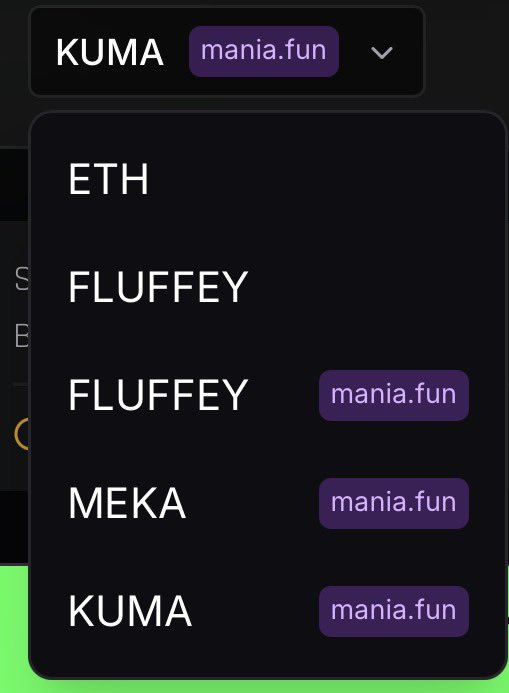 megabridgeX's tweet image. New Update

You can buy $FLUFFEY $MEKA $KUMA using Crosschain swa via Megabridge.fun 
On @megaeth mainnet