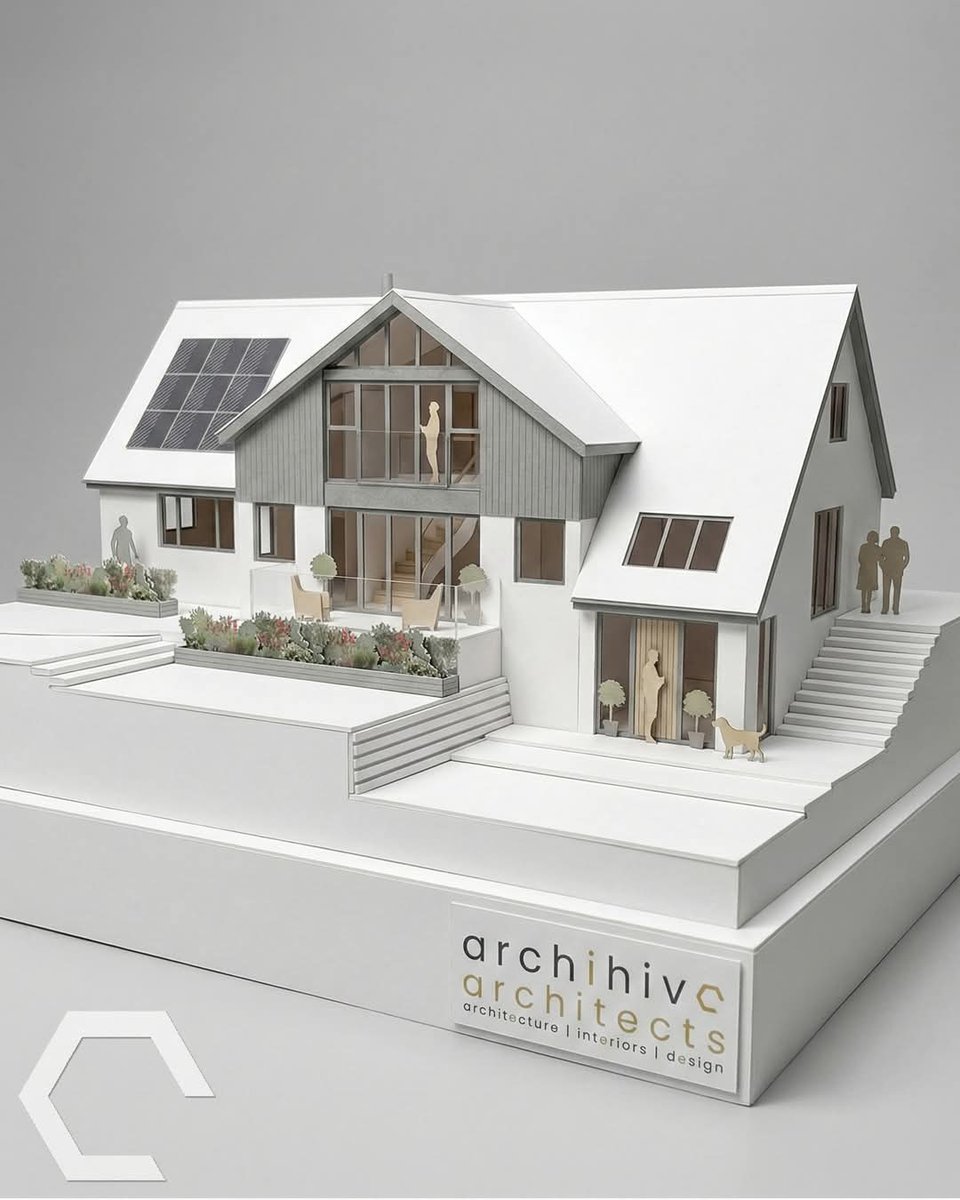 ArchihiveStudio's tweet photo. 🏡 Bringing sketches to life through modeling 🏡

Whilst 2D drawings and elevations form the base of our work, we know that reading a plan isn't second nature to everyone. That’s why architectural modeling can be an important step in our design process. https://t.co/ztod6xMxDT