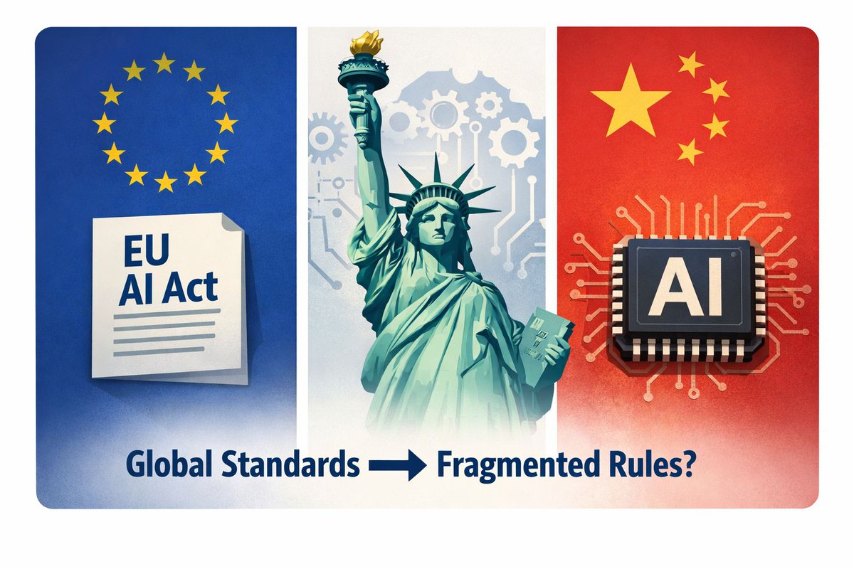 vcarbonellcast's tweet photo. 2025 was the year AI regulation stopped being a talking point and started becoming real rules with consequences. https://t.co/hYVRZbMY6t