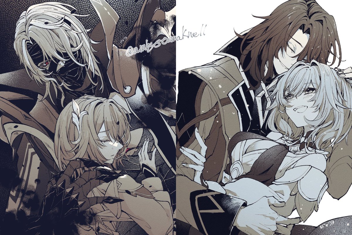 ambystomaKnell's tweet image. レリソリの絵が増えてきた。
#rerindis