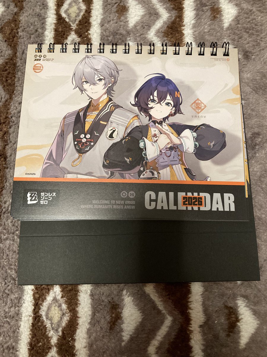 ゼンゼロファミマコラボ
カレンダーラスト1個でGET！！
嬉しすぎる😭
#ゼンゼロ