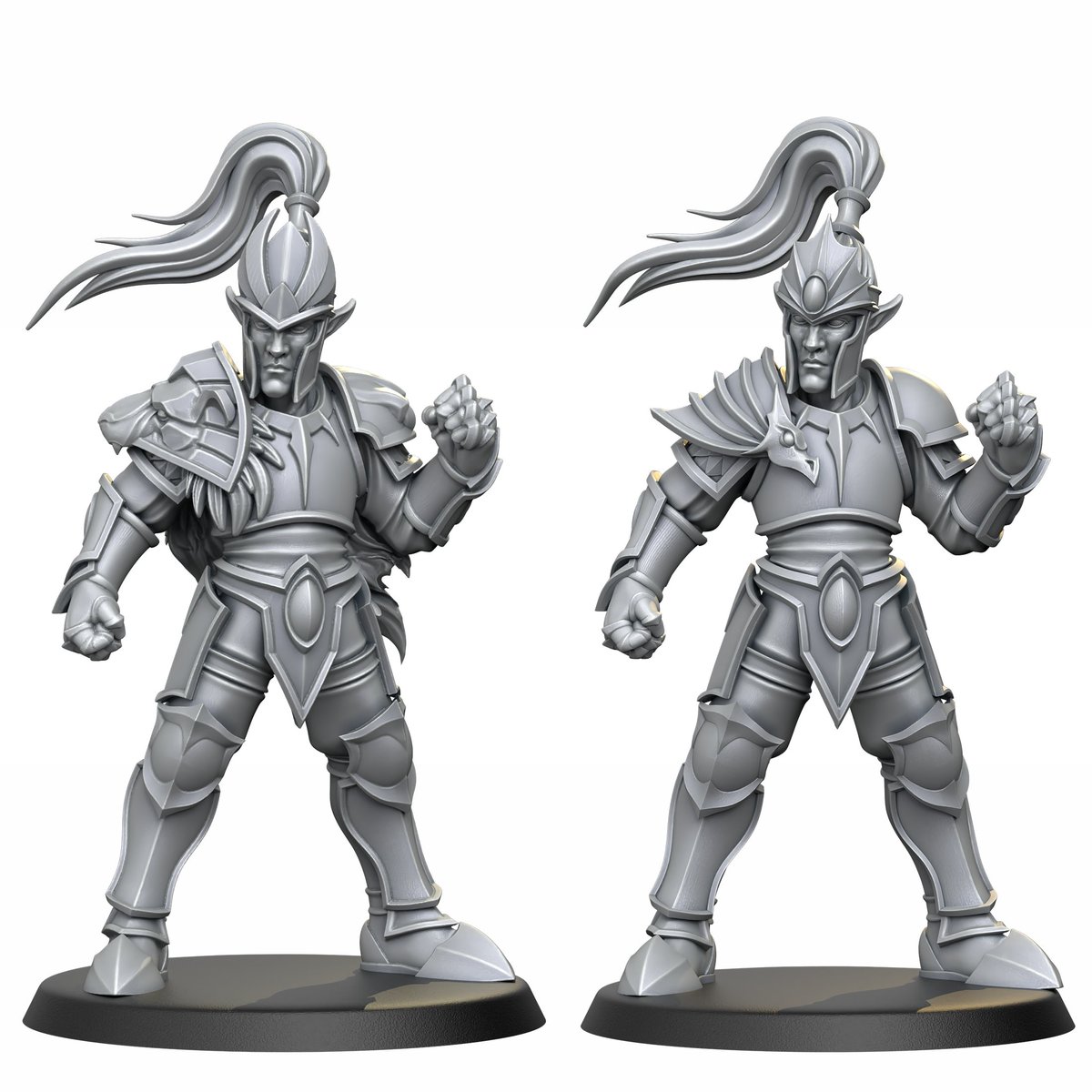 Hello coaches! 🏈
You may have heard about the High Elf roster update — we’re merging two teams into one new roster
Question for you 
Linemen style: Celestial Champions, Lion Knights, or a new neutral High Elf look?
Also, would you like this team as STL files?