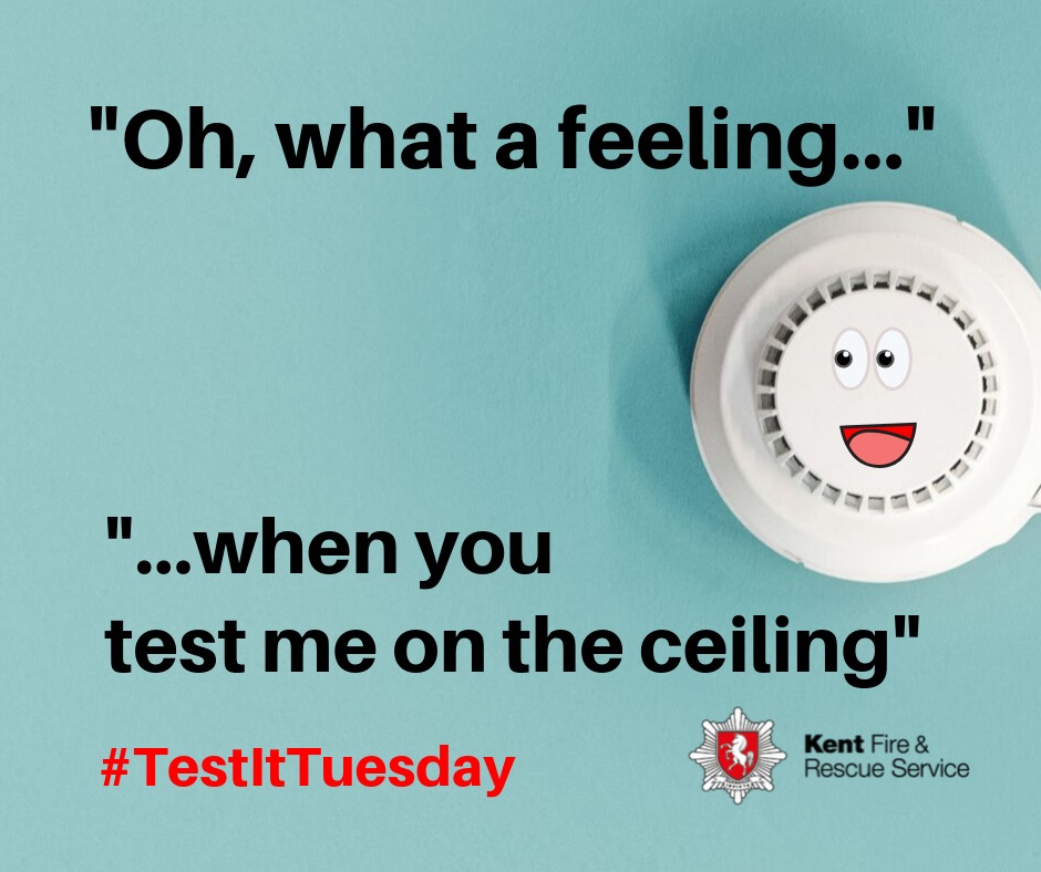 Test It Tuesday! Let’s get those smoke and heat alarms tested before Christmas! Test them weekly to make sure if fire does break out everyone in your home has time to get out safely.

Alarm information: gov.scot/.../fire-and-s…

<a href="/SFRSYourSafety/">Scottish Fire and Rescue Service – Your Safety</a> <a href="/fire_scot/">Scottish Fire and Rescue Service</a>