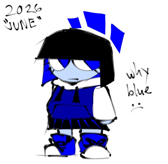 Red or Blu... (Redesigning oc)
