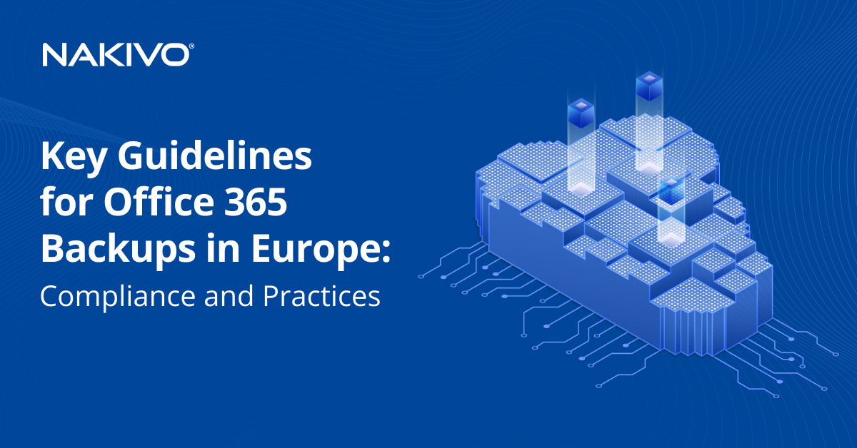 ☁️ Microsoft 365 adoption across Europe continues to grow—but cloud data still needs proper protection. 🔐
👇 Read how to protect Microsoft 365 data and understand the key backup and compliance considerations for European organizations.

nakivo.com/blog/guide-to-…

#Microsoft365