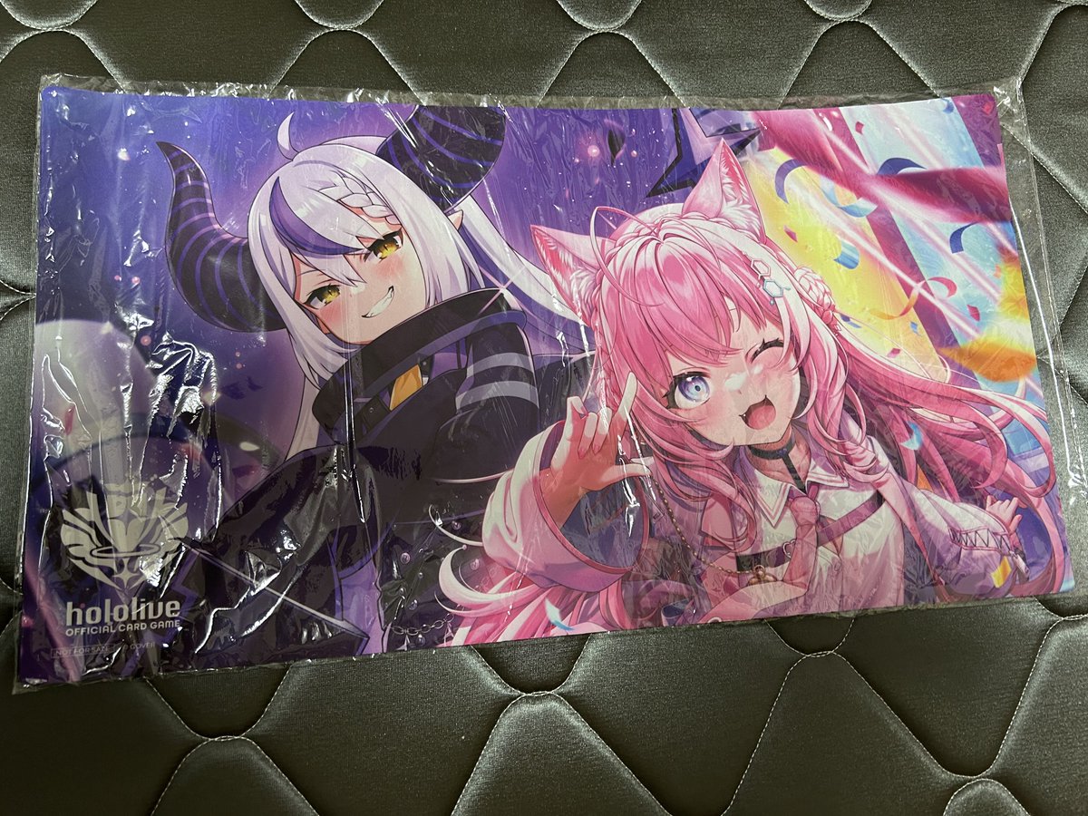 こより・ラプラスのホロカ優勝プレイマット(未開封)どうしよ めっっっ