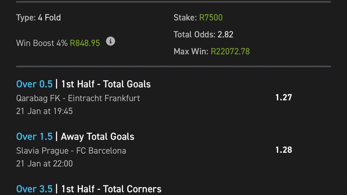 Double your money 💥💥💰💰

Code: 03-692721

Bet any amount — win or lose — and you'll get a guaranteed reward loaded into your Easybet account every Saturday.

JOIN HERE 👉 ebpartners.click/o/t4jnLs?lpage…

Promo code Z50

🎁 New users: Get R50 Sign Up Bonus + 150% First Deposit Match