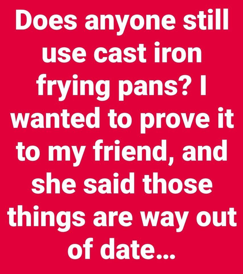 gggirl924's tweet image. Me 🖐️ if you still use one, what’s the favorite thing you make in it? Me, bacon and eggs.