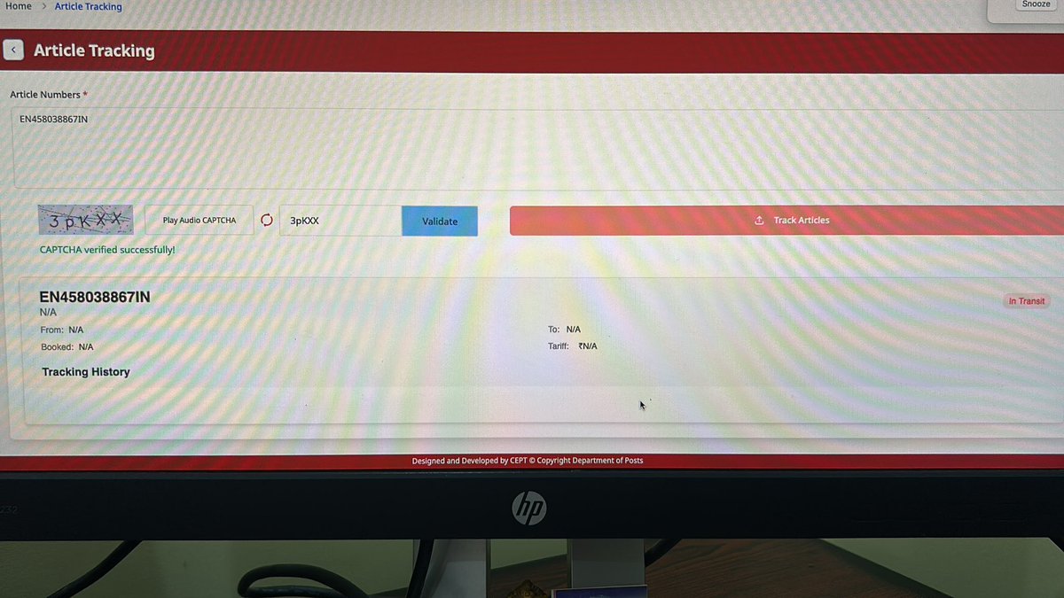 lohithkorp's tweet photo. @IndiaPostOffice trying to track EN458038867IN - it says “in transit” since 6-January. How many more days it is going to take.? Kindly help. https://t.co/4p4gq2YHEL