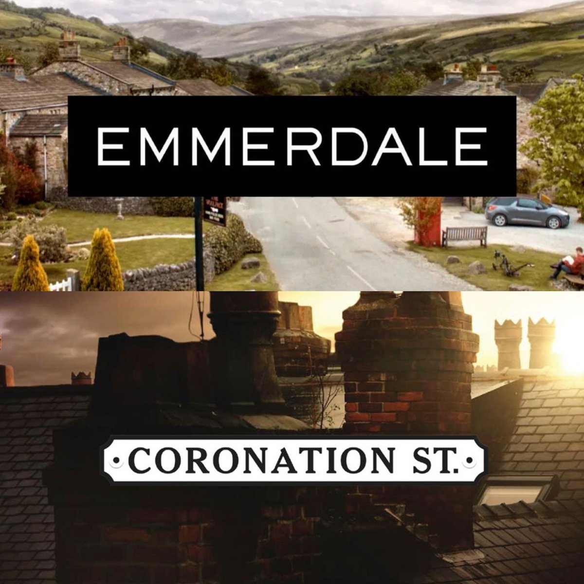 Im watching Emmadale and coronation street tonight Ill watch Eastenders