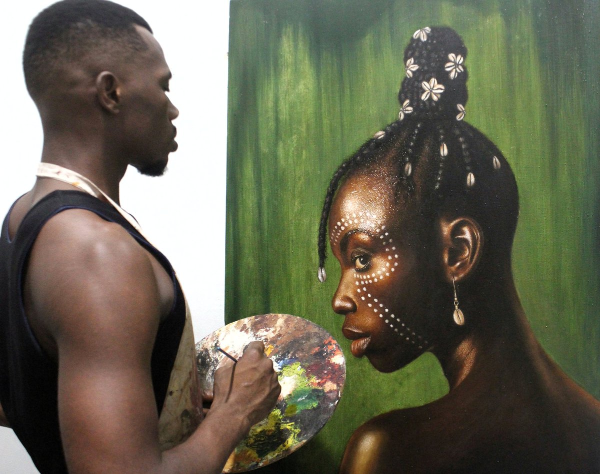 It'll cost you nothing to share this painting, I'll be grateful 🙏🏾💐

Moore Fela #Loud Lagos Big wiz Morocco Bodo Afrobeat #INTARS Monaco