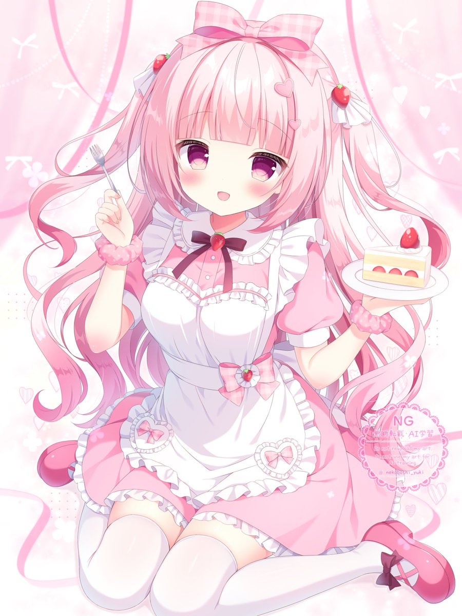 nekoboshi_yuki's tweet image. skebリクエストありがとうございました！🩷🎀