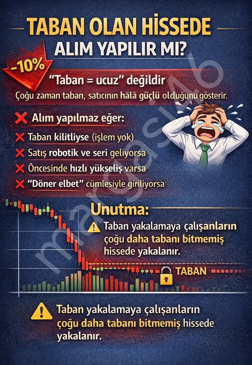 #taban olan #hisse de alım yapılır mı ❓