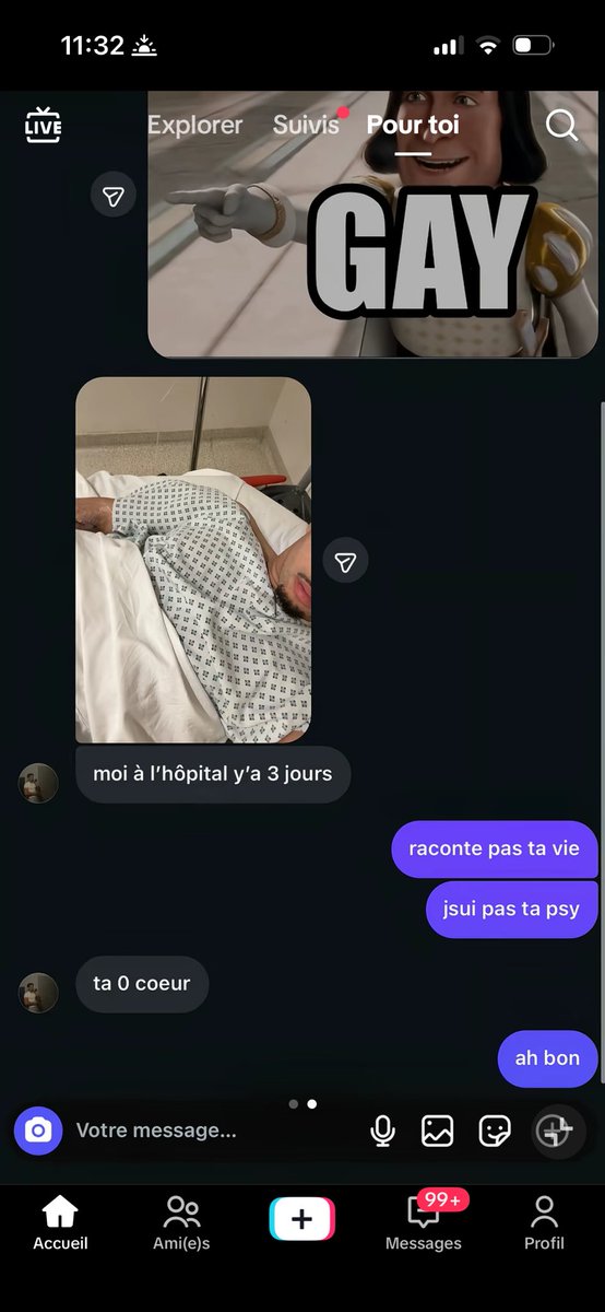 Nihadb_'s tweet image. «Pk t’es célibataire Nihad?»