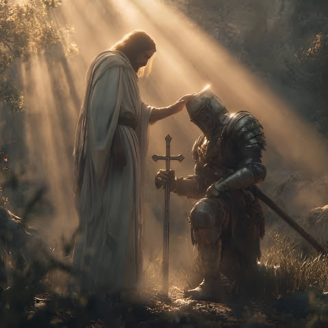 GodlyAction's tweet photo. All of the world will bend the knee to King Jesus https://t.co/diclbOzMYD