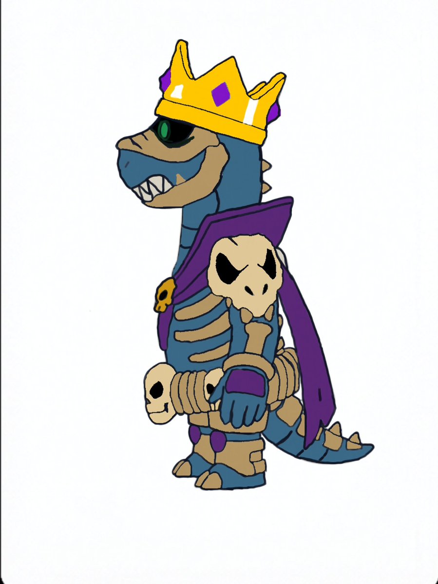 Skeleton King doug Who can outrun Doug? 🌭 Meet the Hypercharge Fusion: Skeleton King Doug! 👑
​Clash Royale x Brawl Stars! New Respawn Effect: His crown floats as a heavenly light brings him back from the skies!