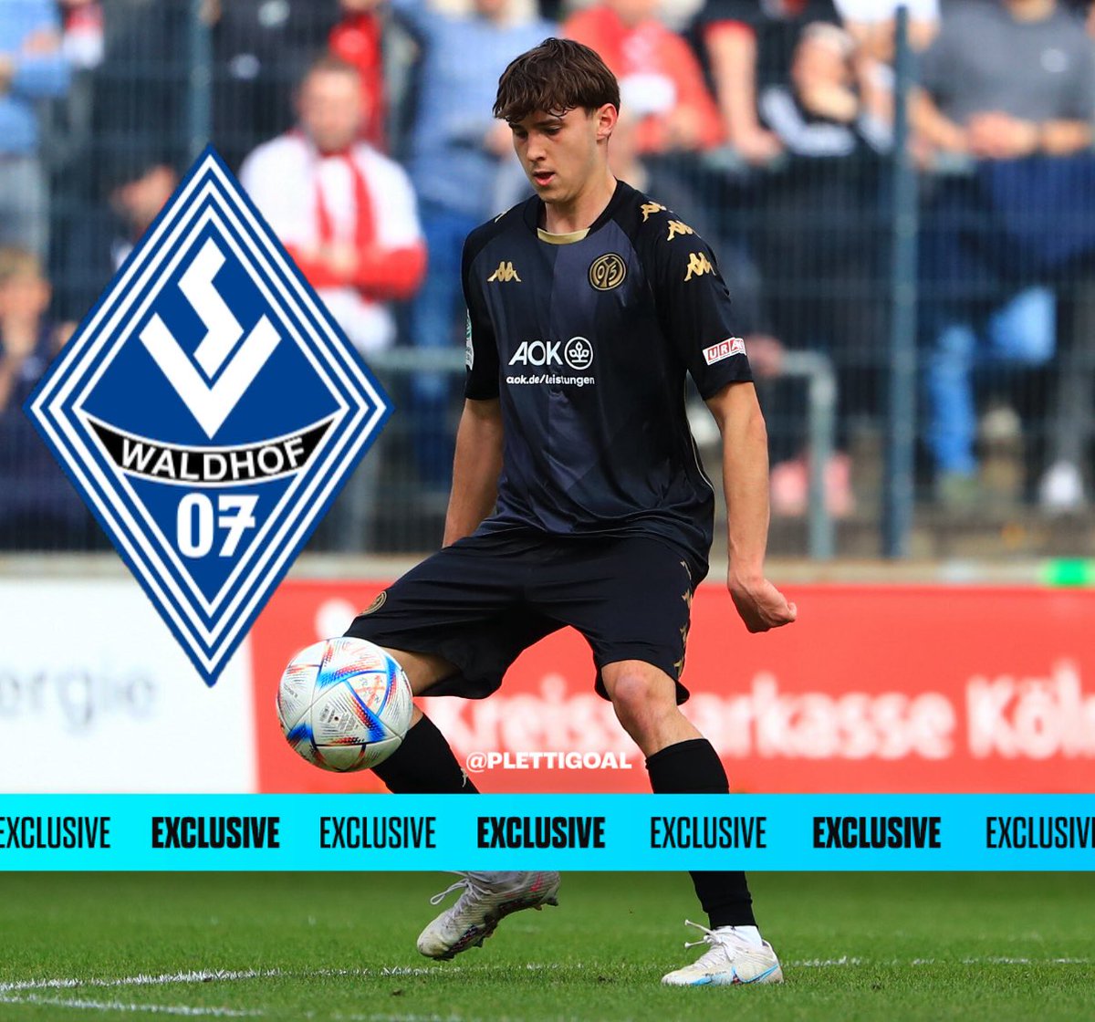 🚨💥 EXCL | Lovis Bierschenk to Waldhof Mannheim - DONE DEAL ✔️

Transfer fee of around €400k. Permanent transfer. Medical completed. 

Mainz 05 have secured a buy-back option for the 20 y/o midfielder.

<a href="/SkySportDE/">Sky Sport</a> 🇩🇪