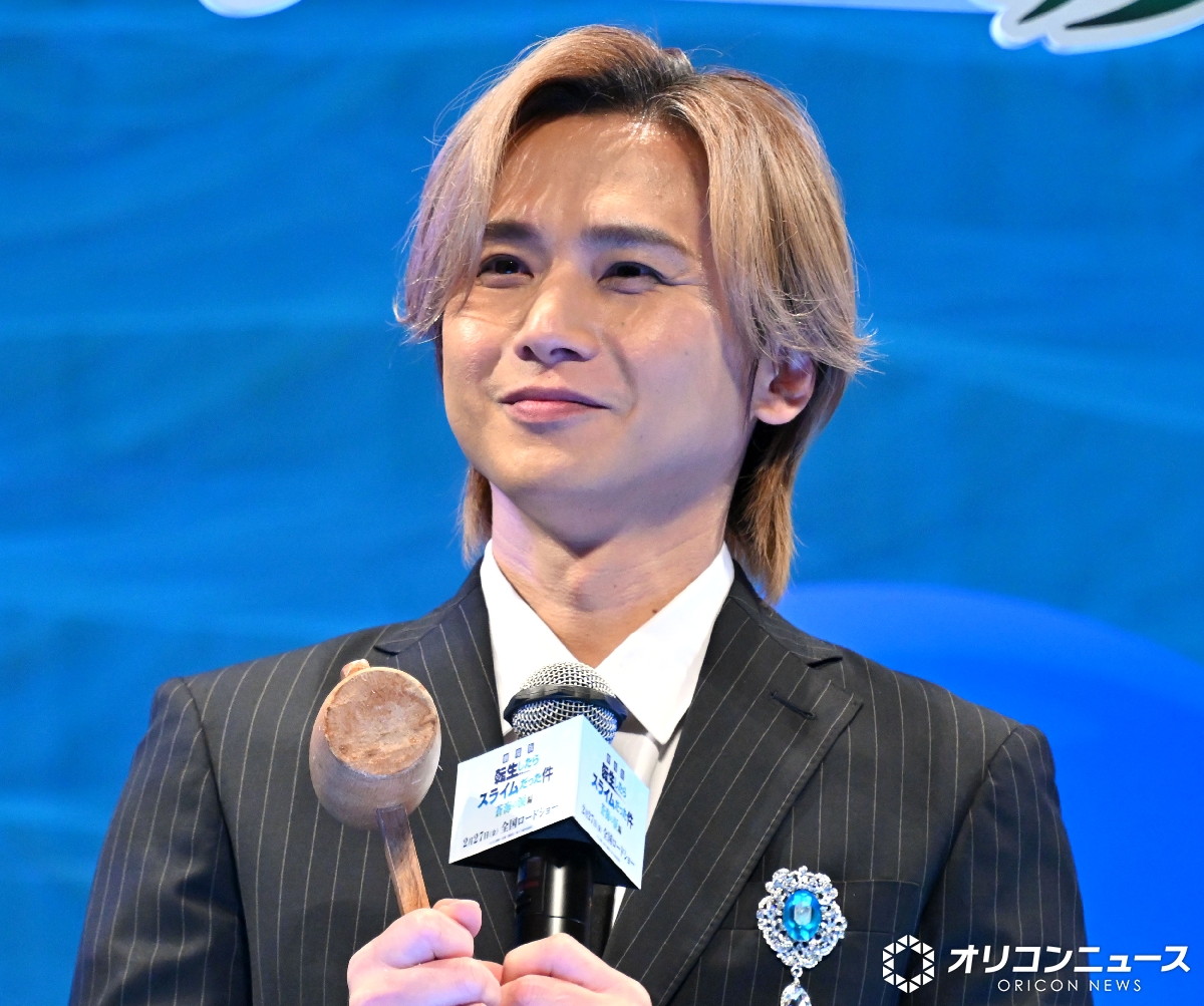 堂本光一、転生しても「“自分”と言いたい」

真面目回答のあとに大ボケかます❗️
「それか、中島（健人）になって『セクシーサンキュー！』って言いたいです。」

oricon.co.jp/news/2431873/f…

#転生したらスライムだった件 #転スラ  <a href="/ten_sura_anime/">【公式】アニメ『転生したらスライムだった件』</a>