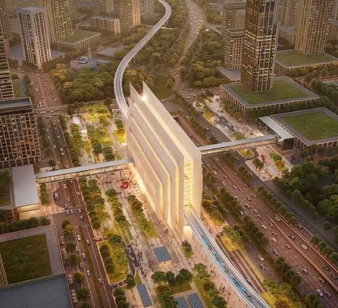أطول محطة مترو في العالم 🚇
مش محطة… بوابة عبور حضرية
يمر القطار من قلب المعمار،
ويتحول التصميم إلى أيقونة.

📌 مستوحاة من فكرة بوابة العبور
ضمن مشروع دبي هاربور
هكذا تبني دبي…
بنية تحتية تُدرَّس