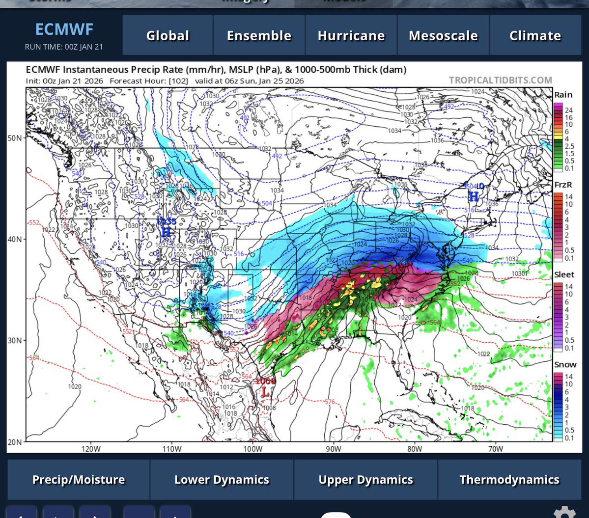 DixieChasing's tweet image. Somebody completed failed modeling here how do we go from most of the southern states being hammered by a winter storm with 70+% confidence go to this . Looking a severe weather at this point. Complete failure