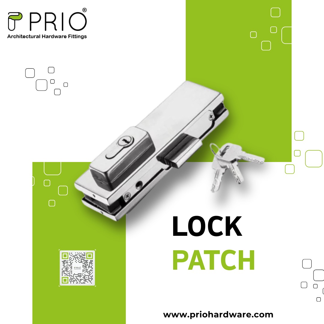 prio_india's tweet photo. Secure your glass doors with PRIO Lock Patch, engineered for strength, smooth locking, and long-lasting performance—perfect for modern architectural and commercial glass installations. 
#PRIOHardware #LockPatch #GlassDoorHardware #ArchitecturalFittings #ModernDesign https://t.co/wZ4mBaErLn