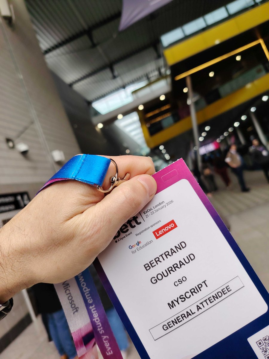 MyScript tweet media