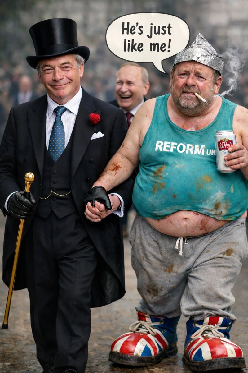 BotFinderUK's tweet image. Nigel Farage, man of are people!