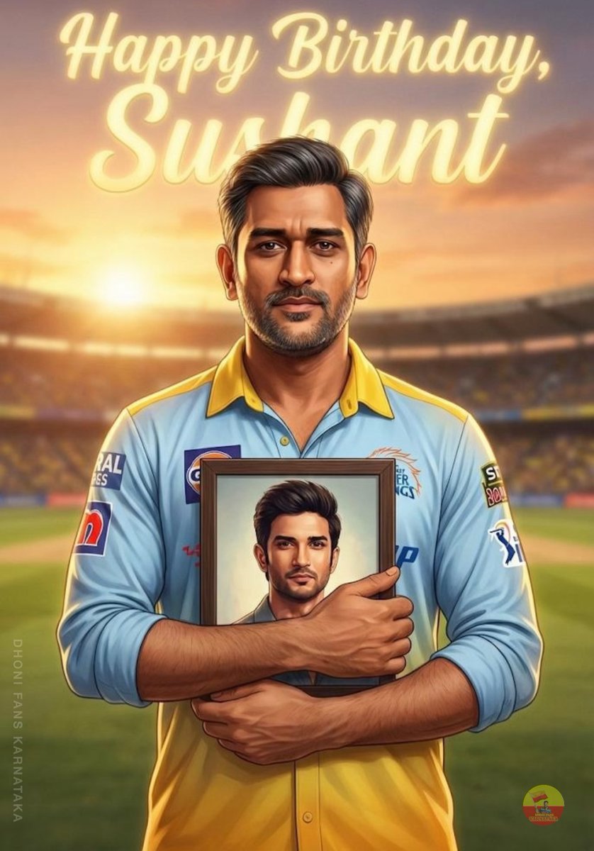 From reel to real, the bond remains. Happy Birthday, Sushant. 🤍

#MSDhoni #SushantSinghRajput #HappyBirthdaySSR  #HappyBirthdaySushantSinghRajput #SSR