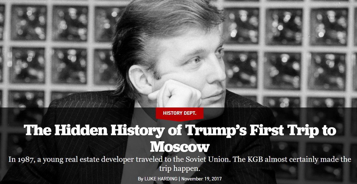 Entendo aqueles que acham que o putin tem algo comprometedor sobre o Trump.

"Uma vez em Moscou, eles receberiam uma hospitalidade luxuosa. “Tudo é grátis. Há boas festas com raparigas simpáticas. Pode ser uma sauna e meninas e sabe-se lá o que mais.” Os quartos do hotel ou villa