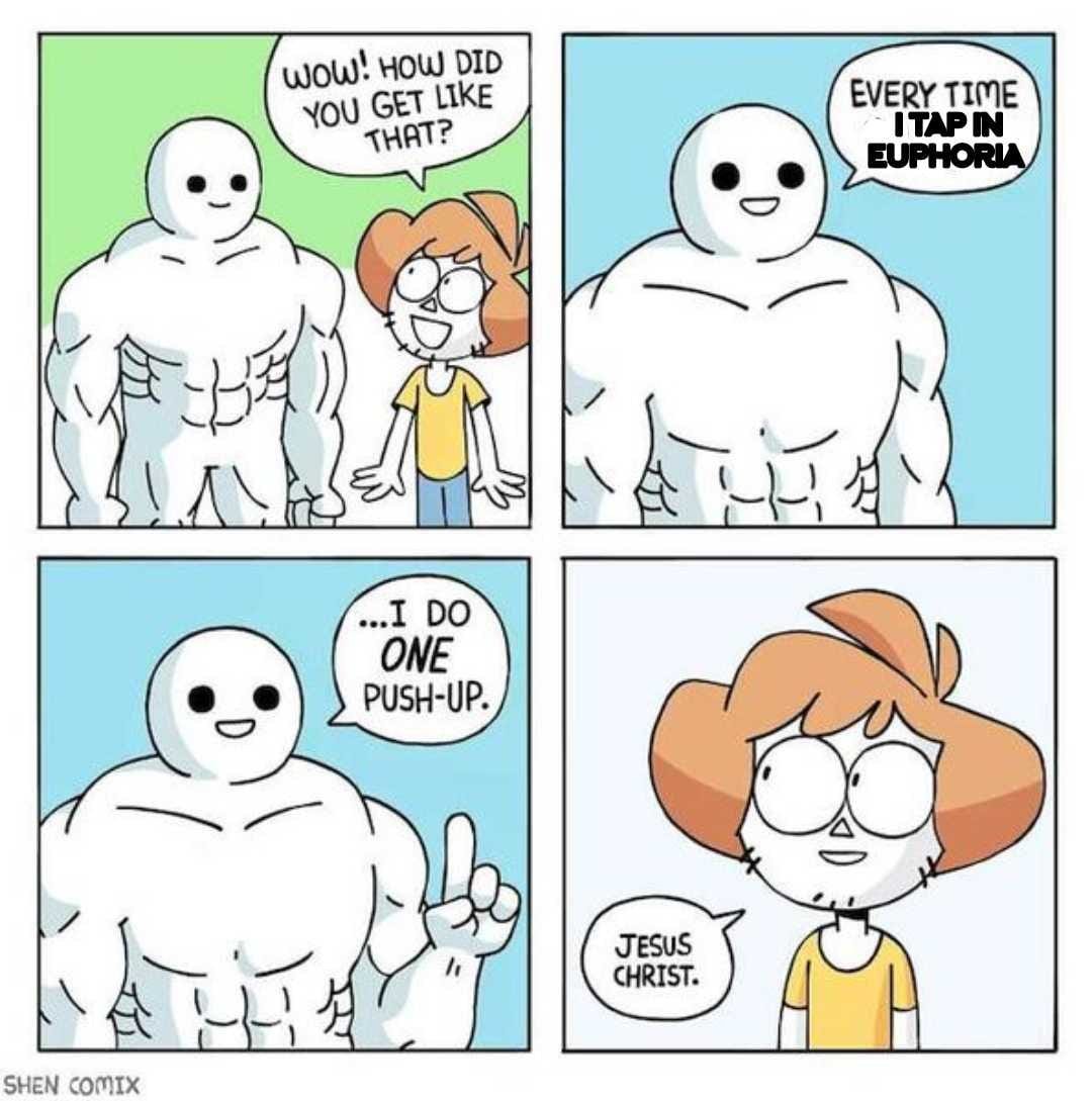 when you need to bulk up tap and be euphoric <a href="/Euphoria_fi/">Euphoria</a> <a href="/DefiDougi/">Defi Doug</a>