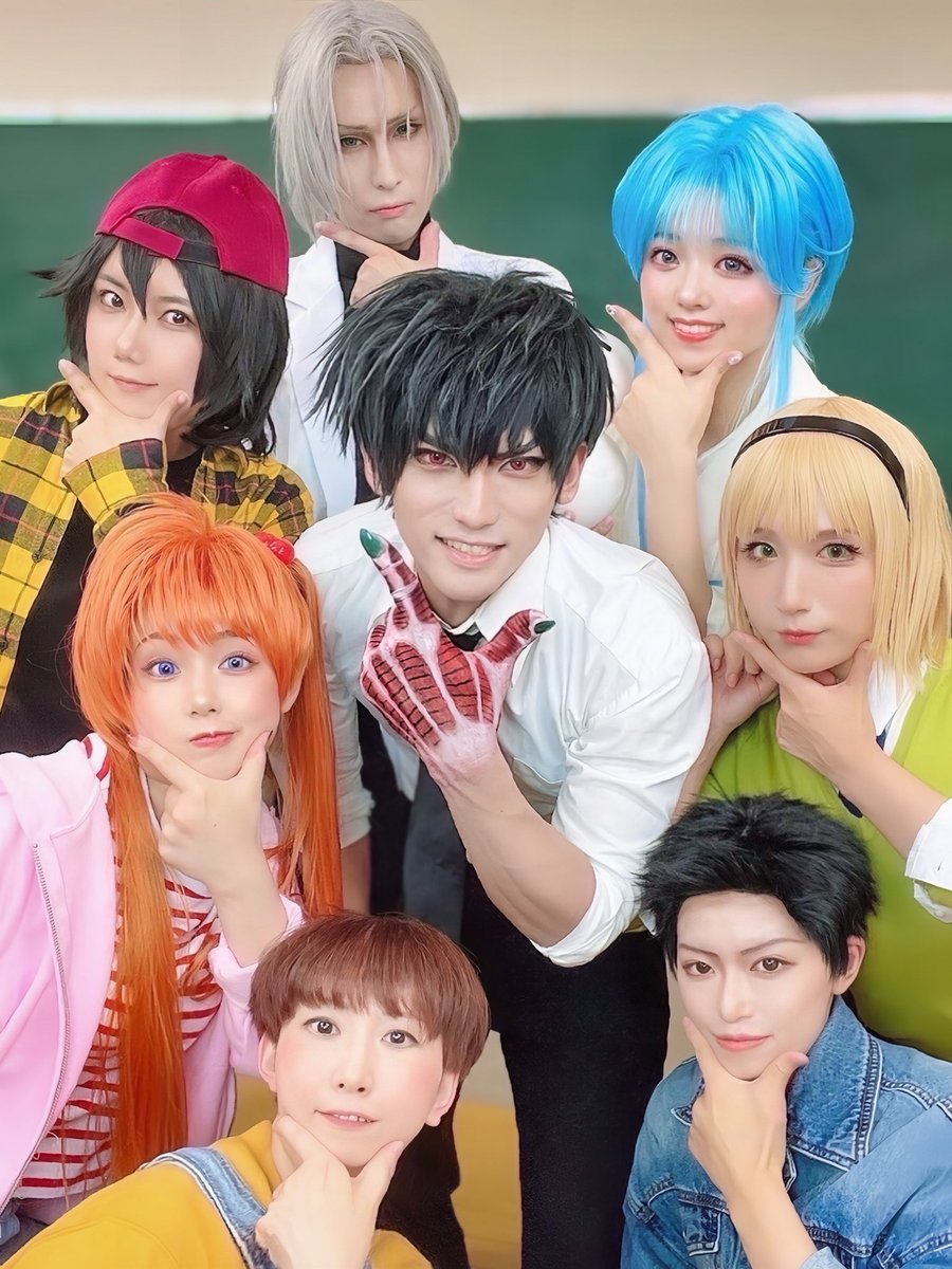 みんなで「なるほどー!!」の写真✨🔥
cos/地獄先生ぬ〜べ〜