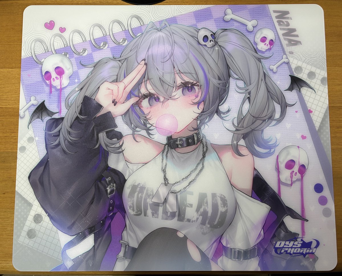 mashir0_gmng's tweet image. 『DYSPHORIA NaNA』
The cutest glass pad in the world 🫶