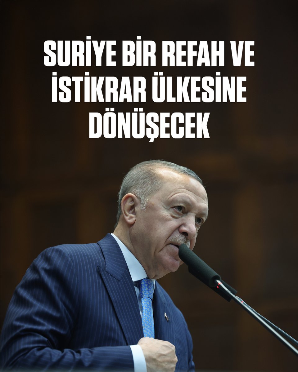 16 Ocak’ta açıklanan deklarasyon, Suriye’deki Kürt kardeşlerimizin Suriye Devleti’ne eşit ve adil katılımını esas alan tarihî nitelikte bir irade beyanıdır.

Bütün olumlu adımlara, olumlu yaklaşımlara rağmen terör örgütü; Kürtlerin refahı ve huzuru yerine maalesef kanı,