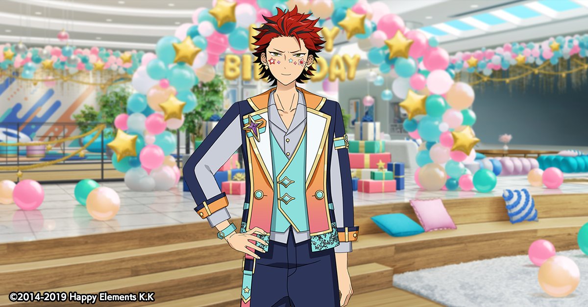 誕生日のお知らせ】 本日は🎊🎂鬼龍 紅郎の誕生日