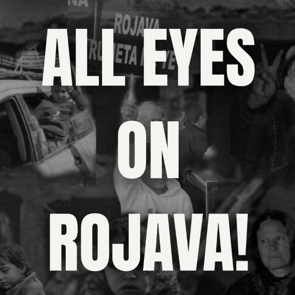 Hacialiceliik's tweet photo. ALL EYES ON ROJAVA!! https://t.co/cXKTmSjm4H
