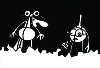 stickfigure9's tweet photo. Jumping straight into it (this panel didnt have flats lol ) #Starfish&amp;Platypusthecomicseries #Iswearlastofmysmudgeart https://t.co/VSoFPWjhKe