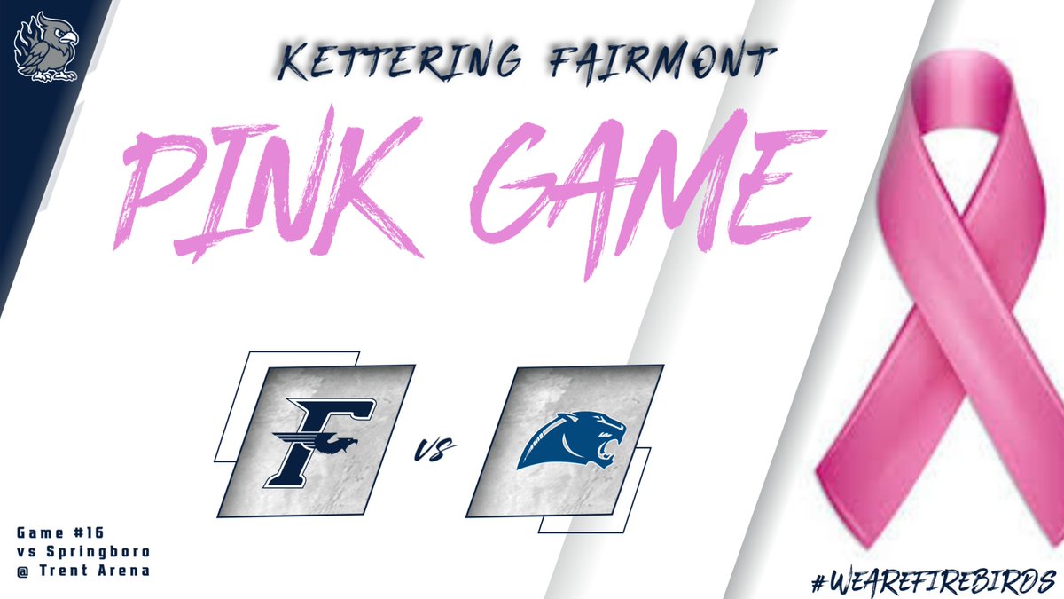 FairmontGB's tweet image. Pink Game!

We’re honored to welcome one of the very best in SW Ohio — the Springboro Panthers — as we come together for our Breast Cancer Awareness Game.

This night is about strength.
About courage.
About families, friends, &amp;amp; fighters who have been touched by this journey.

🩷
