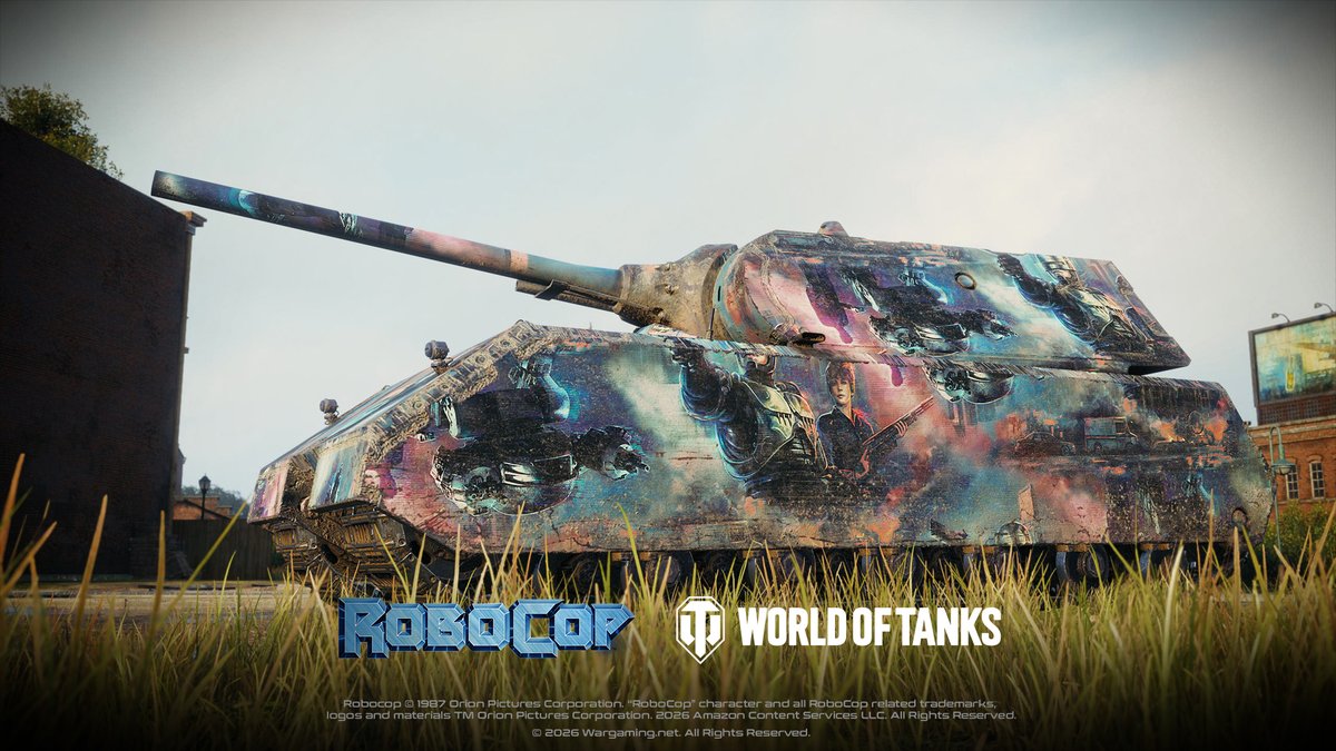 worldoftanks's tweet image. Attention, tankers! Let's seek justice today on our TikTok Livestream! We are going to play with RoboCop and fight the bad guys! Tune in at 14 UTC 😎➡️ tiktok.com/@worldoftankso…

TikTok Drops included! Stay tuned for RoboCop 2D style, decals, and inscriptions!