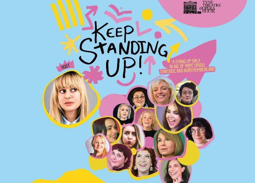 😂✨ Comedy with a cause is back! ✨😂

Tyne to Stand Up proudly presents Keep Standing Up – a brilliant stand-up comedy gala in aid of Rape Crisis Tyneside &amp; Northumberland.

📍 Tyne Theatre &amp; Opera House
🗓 Sunday 8th March 2026
⏰ 8pm

👉  tynetheatreandoperahouse.uk/whatson/keep-s…
