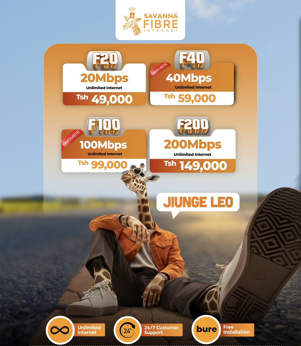 Savanna Fibre Tz tweet media