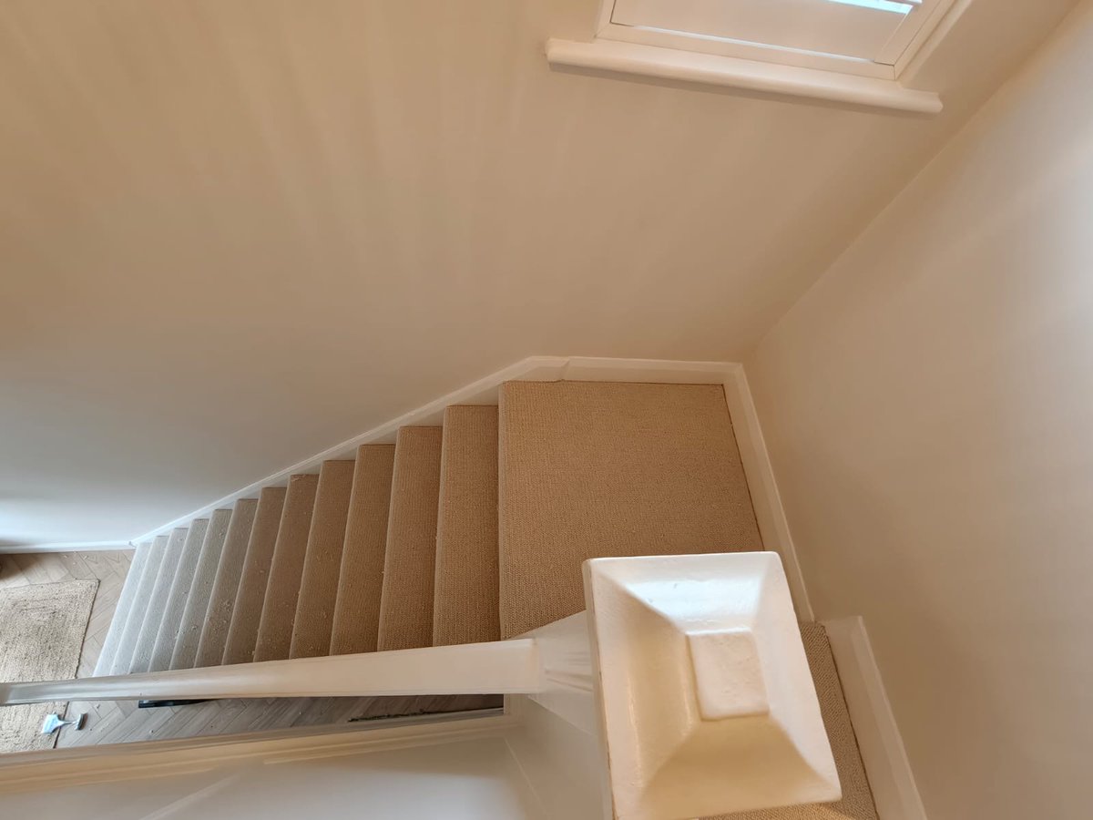 A project we're working through with a customer of a Stairs/Landing &amp; upstairs - Expertly fitted is the <a href="/Causewaycarpets/">Causeway Carpets</a> Camberley Classic #Carpet colour Ivory 22. A perfect colour to compliment all sorts of décor.  
#Shoplocal #Supportlocal #Beeston #Nottingham #Flooring