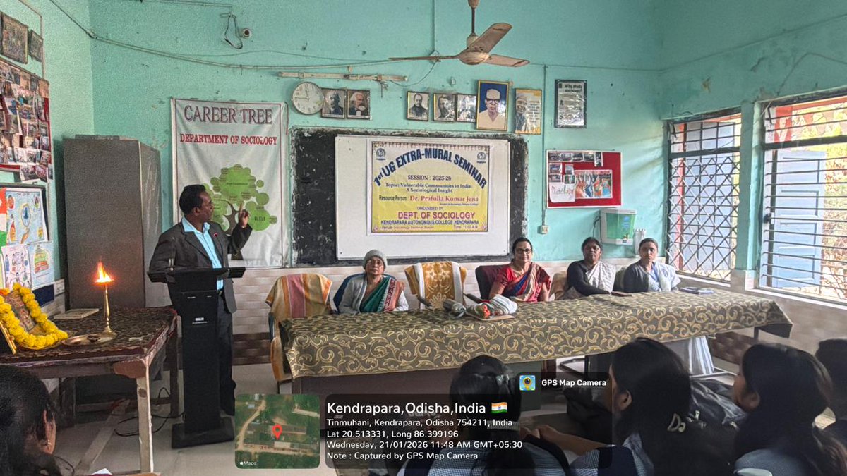 Extramural Seminar by Department of Sociology.