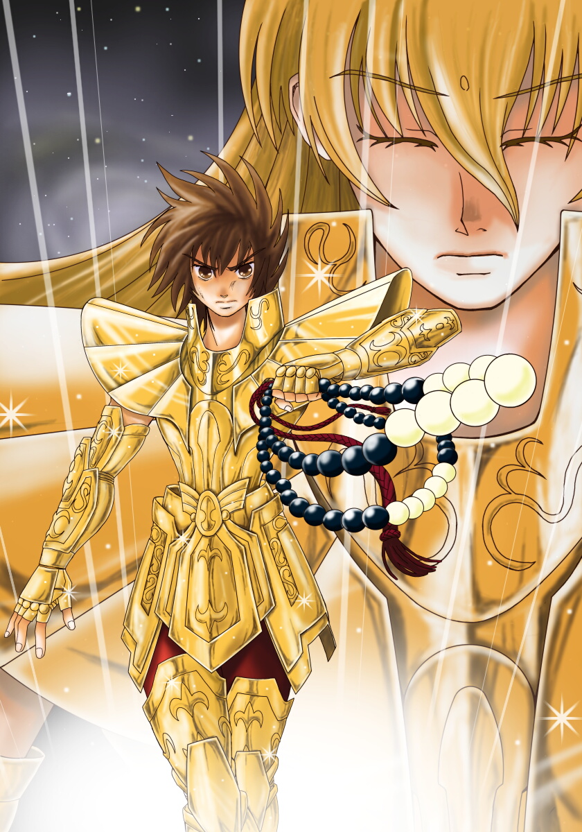 最近フォローした人は知らない過去絵を晒す 聖闘士星矢ロスト