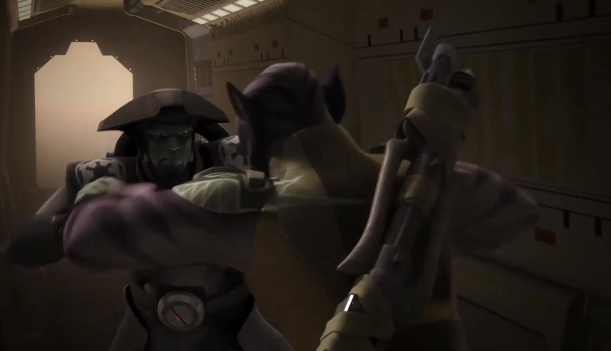 General2187's tweet image. ボー・ライフルという近接武器を持ってるのに、素手でフィフス・ブラザーに向かっていっちゃうゼブも好き。