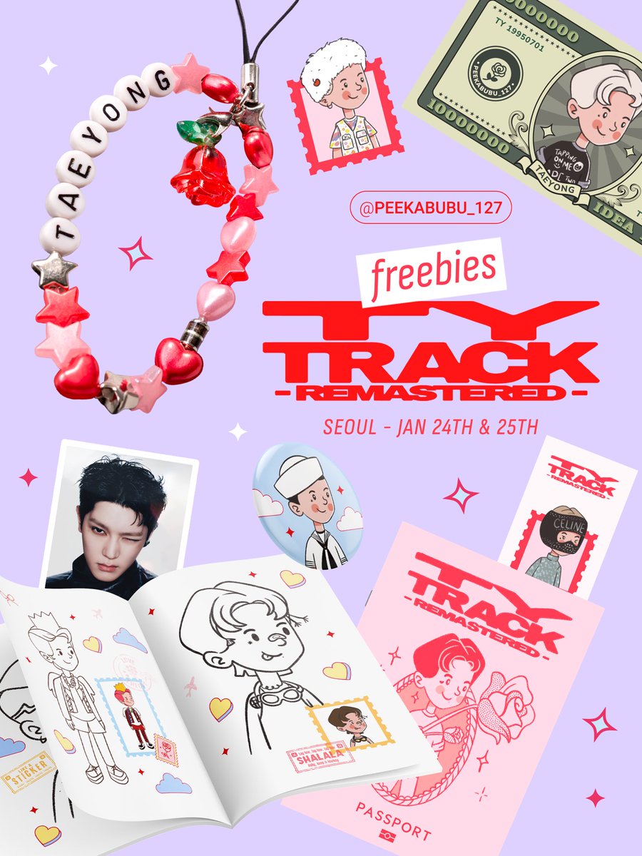 Peekabubu_127's tweet photo. TY TRACK REMASTERED in Seoul

📍 Ticket Link Live Arena
🗓️ 2026.01.24 &amp; 25
🌹 Will be distributed randomly
🎀 Very limited quantity for each day

#TAEYONG #태용 
#TY_TRACK_REMASTERED
#NCT #NCT127 https://t.co/dBPkKdaHcm