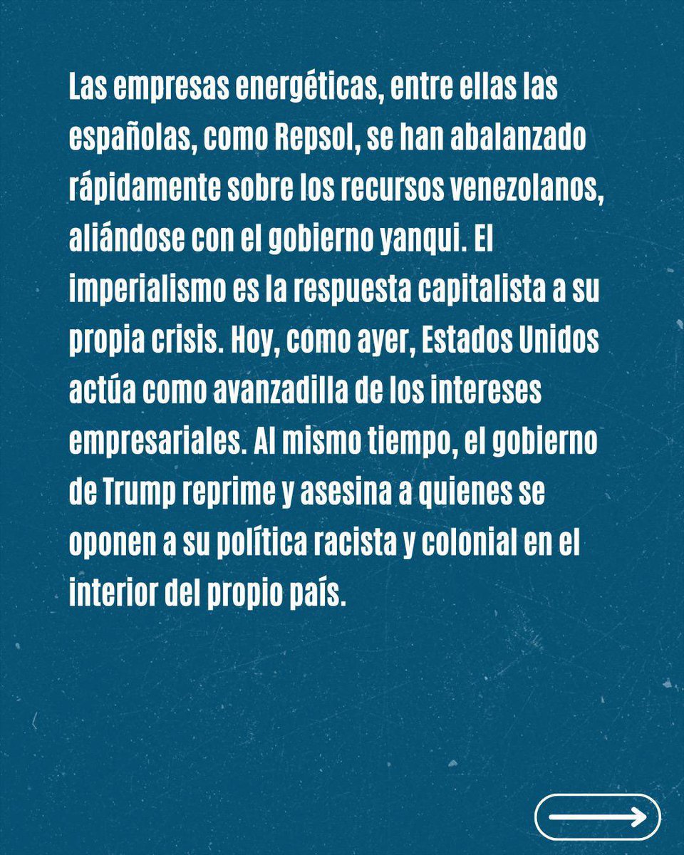 CJS_Madrid's tweet image. 🔴 MANIFESTACIÓN 25-E

Este domingo nos sumamos a la manifestación, junto a otros sindicatos y organizaciones políticas, para luchar desde una posición de independencia de clase contra el imperialismo de EEUU y en solidaridad con el pueblo trabajador venezolano. 
(1/2)
