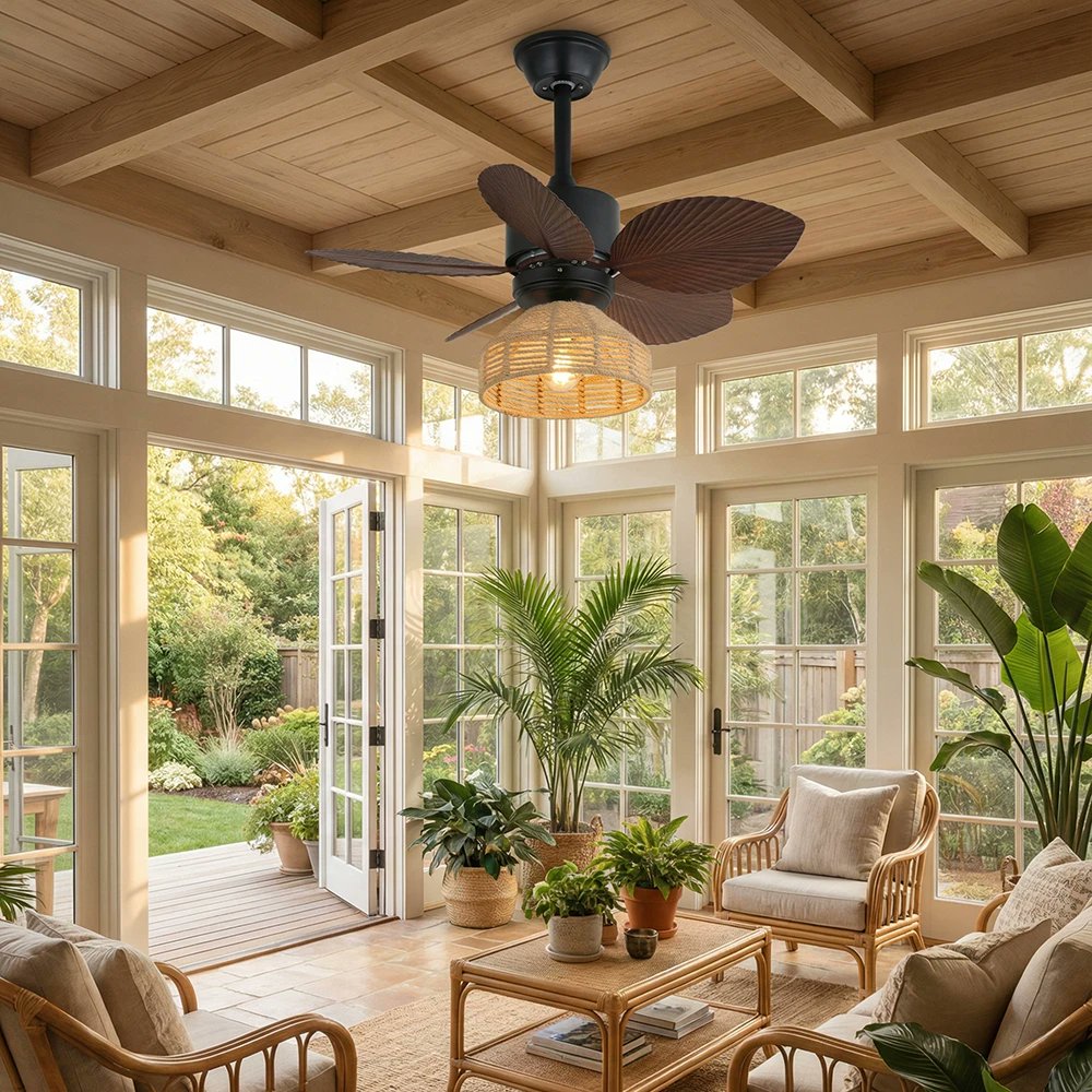 leizhang598998's tweet image. 🌴 Bring the tropical island vibe home! This palm leaf ceiling fan with light truly brings the room to life!
.
#CeilingFanLight #PalmLeafCeilingFanLight #lightcannon #TropicalStyleHomeDecor #TropicalStyleInteriorDesign #NaturalStyleDecoration
.
vidirlighting.com/collections/ce…