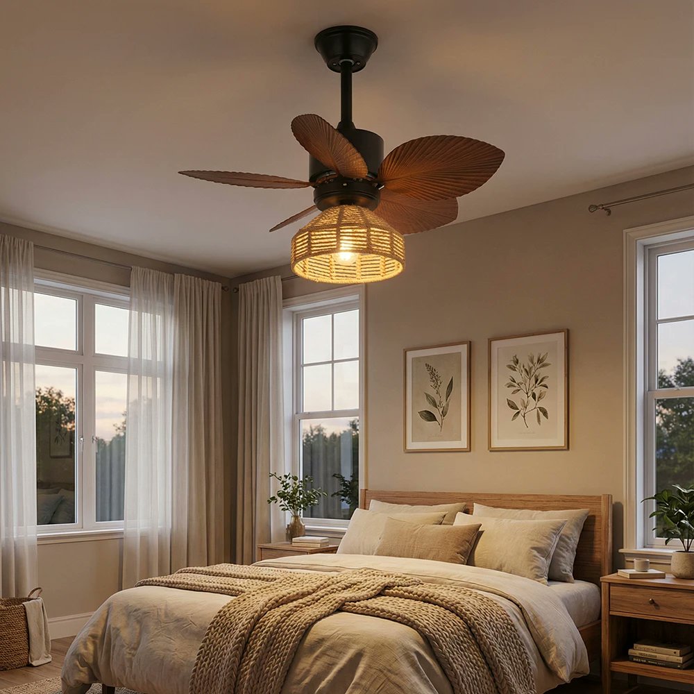 leizhang598998's tweet image. 🌴 Bring the tropical island vibe home! This palm leaf ceiling fan with light truly brings the room to life!
.
#CeilingFanLight #PalmLeafCeilingFanLight #lightcannon #TropicalStyleHomeDecor #TropicalStyleInteriorDesign #NaturalStyleDecoration
.
vidirlighting.com/collections/ce…